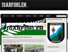 Tablet Screenshot of isarfohlen.de